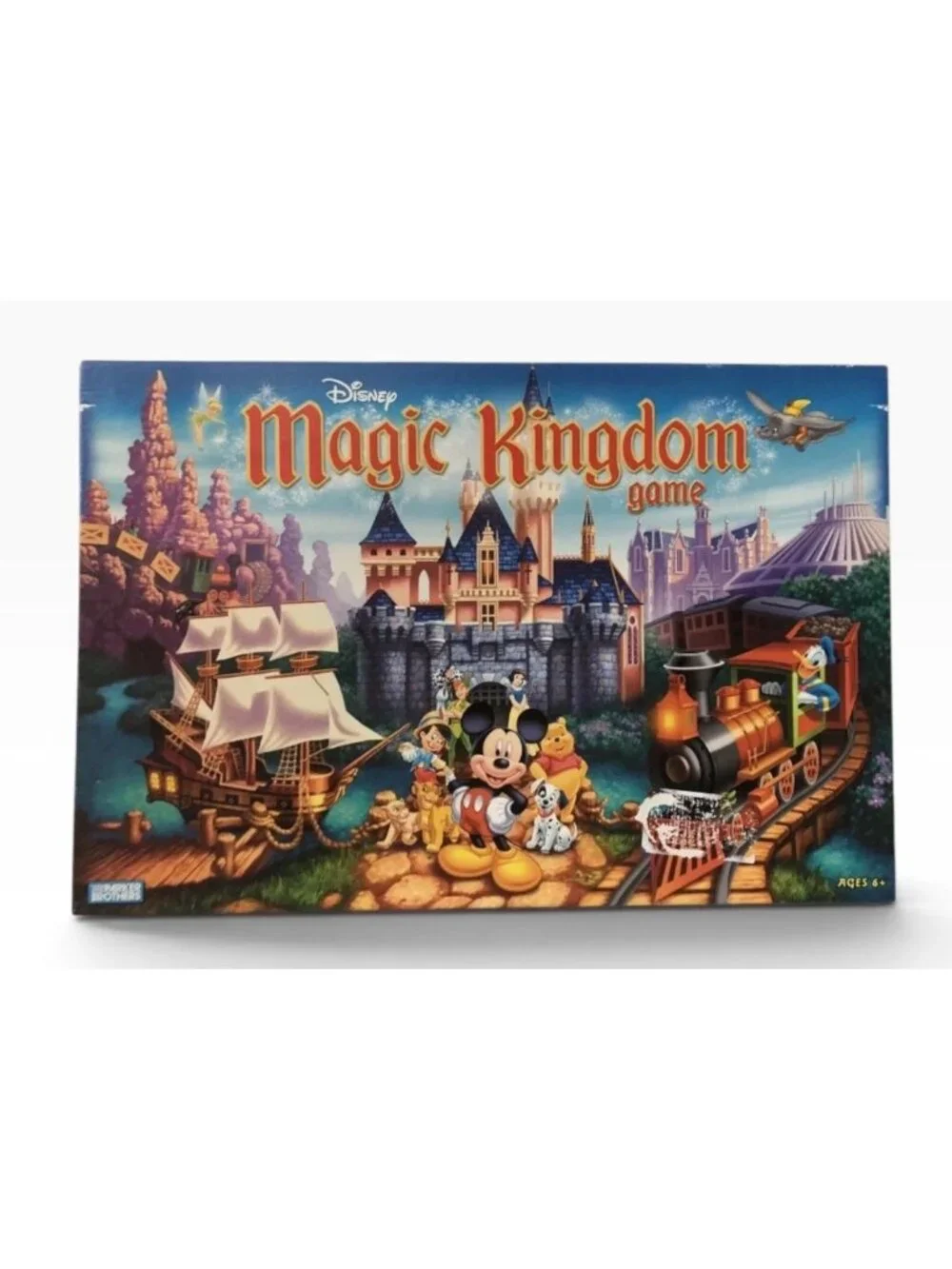 Disney Magic Kingdom Board Game Complete Haunted Mansion Space Mountain Castle